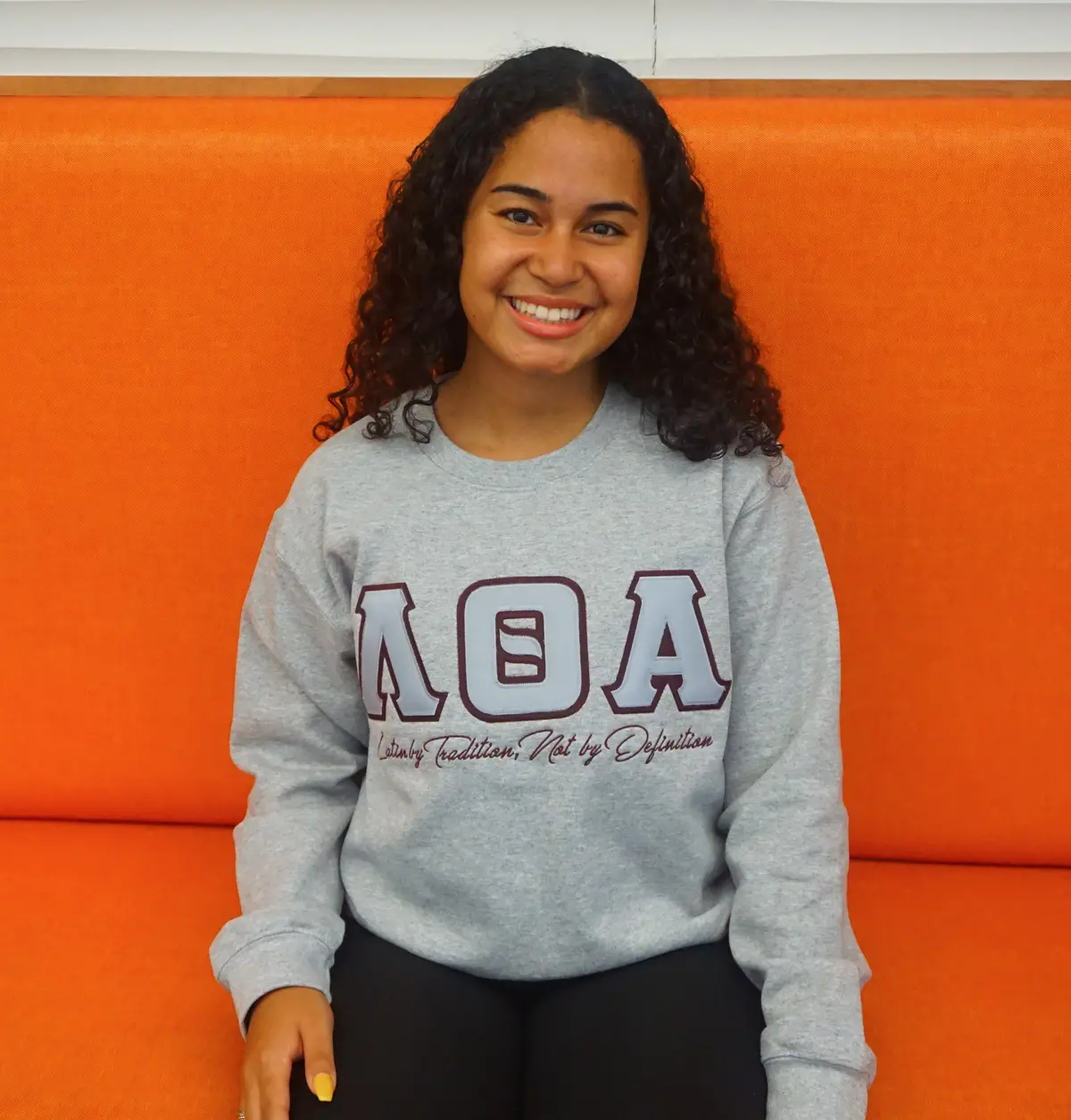 Lambda Theta Alpha Latin By Tradition Crewneck 1