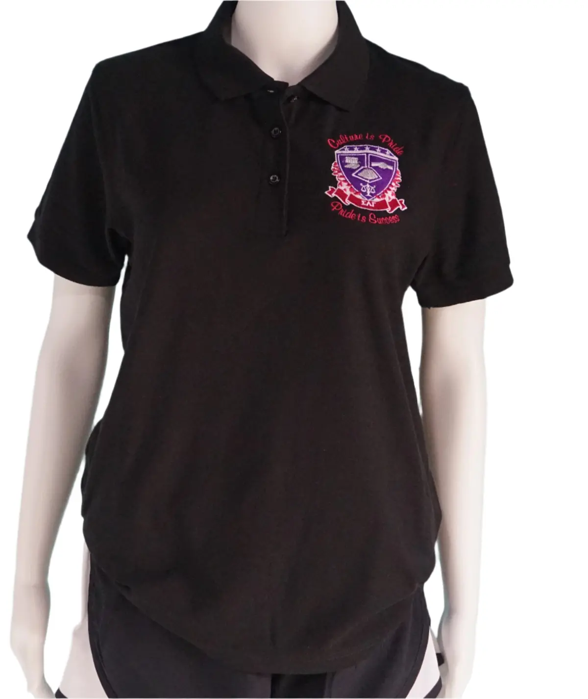Sigma Lambda Gamma Ladies Silk Touch Polo 1