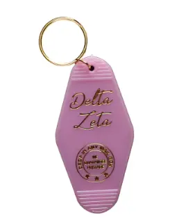 Delta Zeta Motel Keychain 1