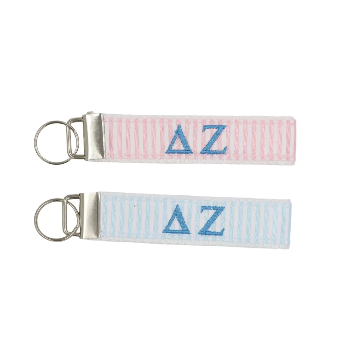 Delta Zeta Pastel Fob Keychain 1