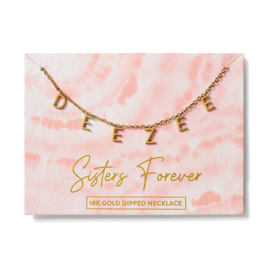 Delta Zeta Name Necklace 1