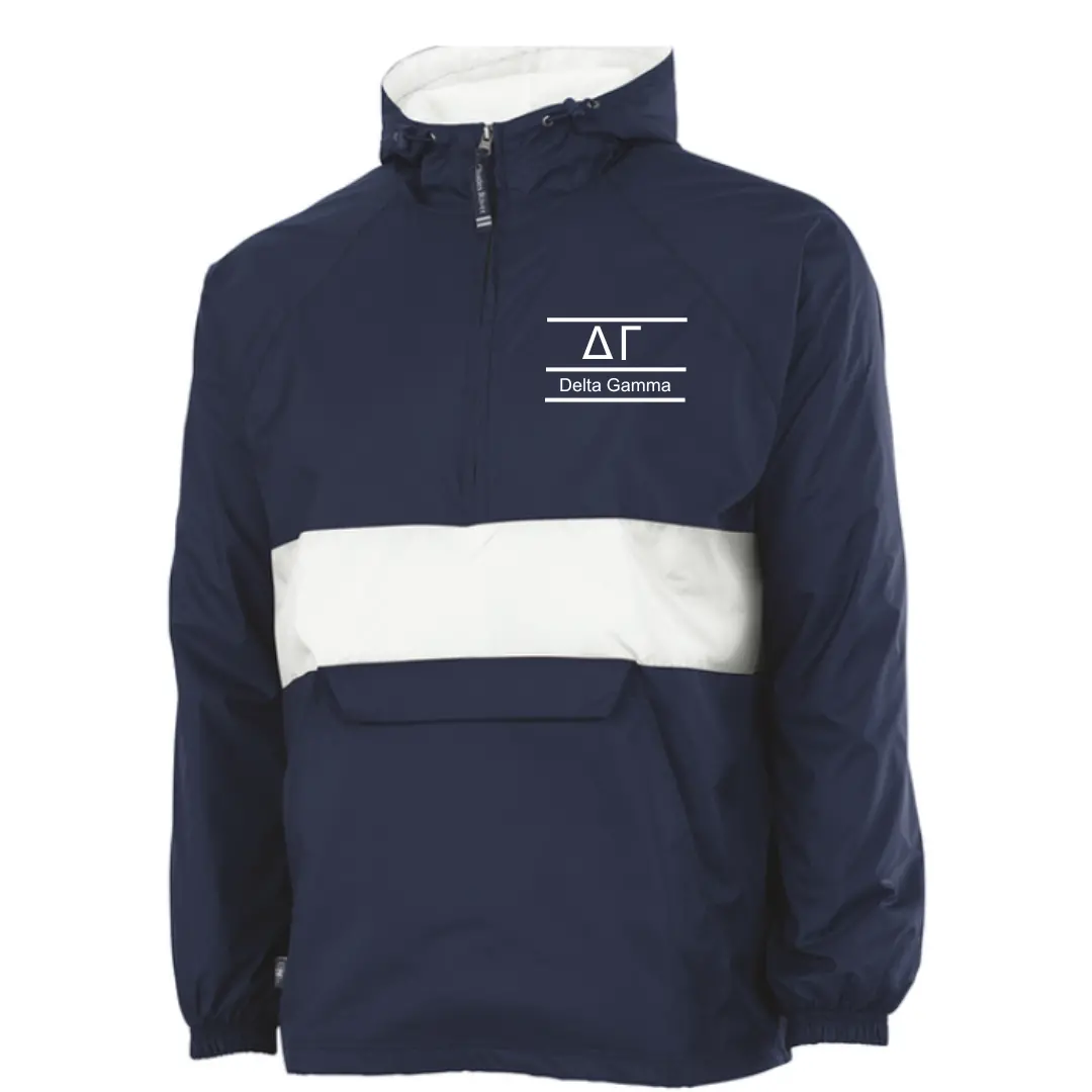 Delta Gamma Pullover Anorak 1