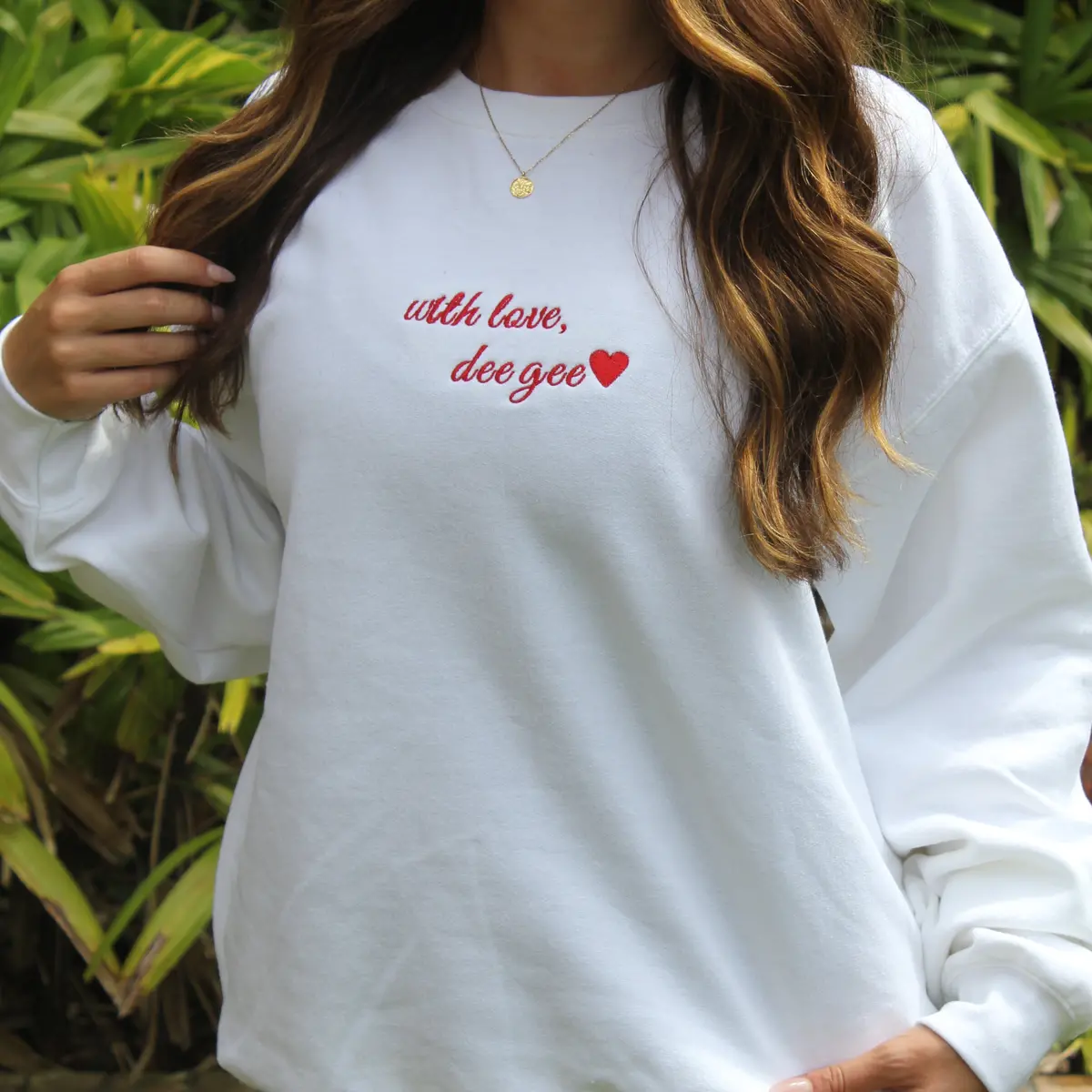 Delta Gamma With Love Crewneck 1