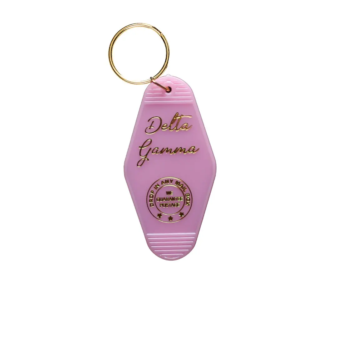 Delta Gamma Motel Keychain 1