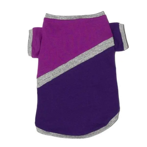 Ware Of The Dog | Diagonal T Shirt In Purple 1