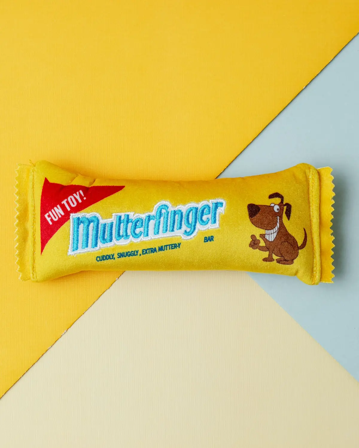 Mutterfinger Dog Crinkle Plush Toy 2