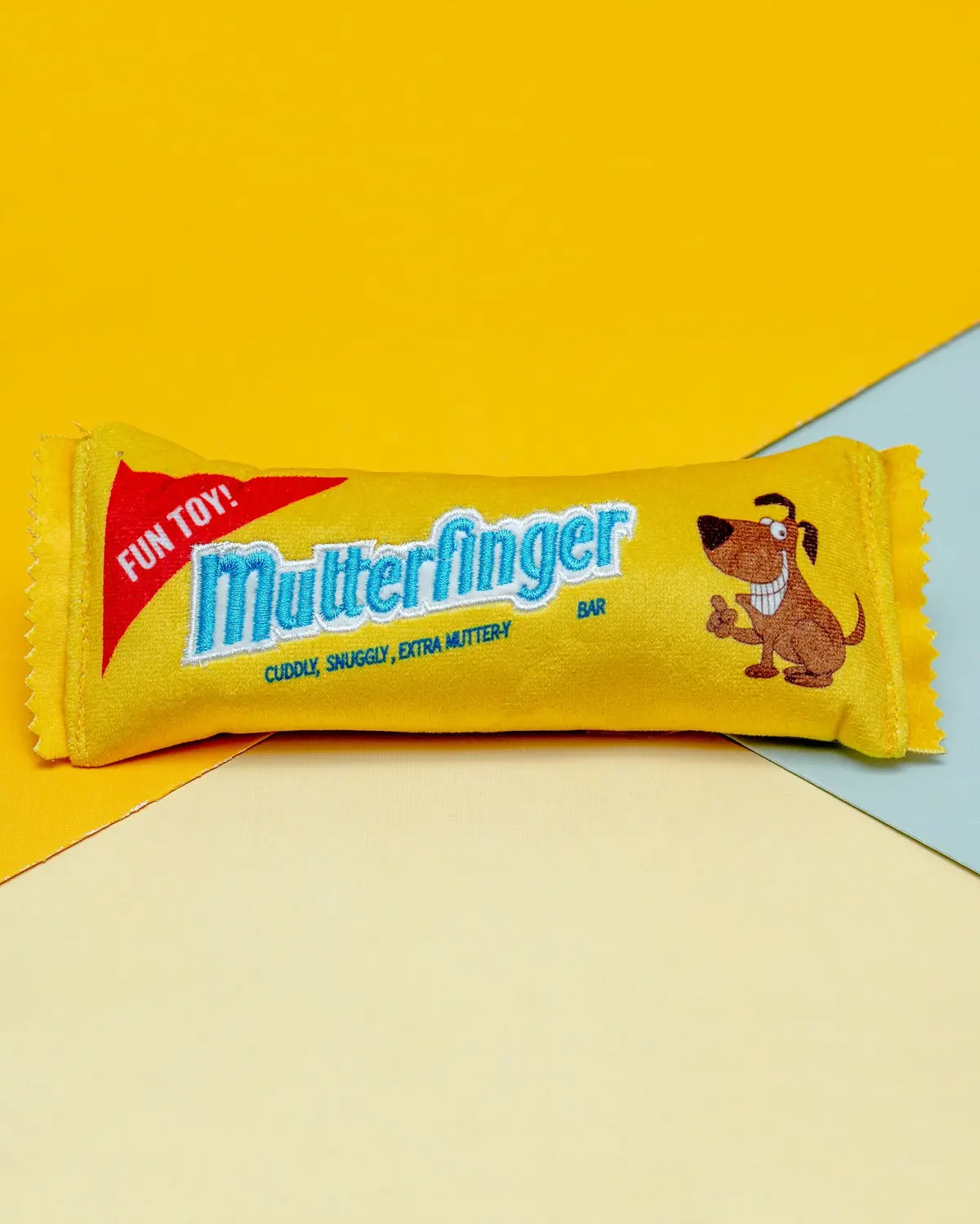 Mutterfinger Dog Crinkle Plush Toy 1