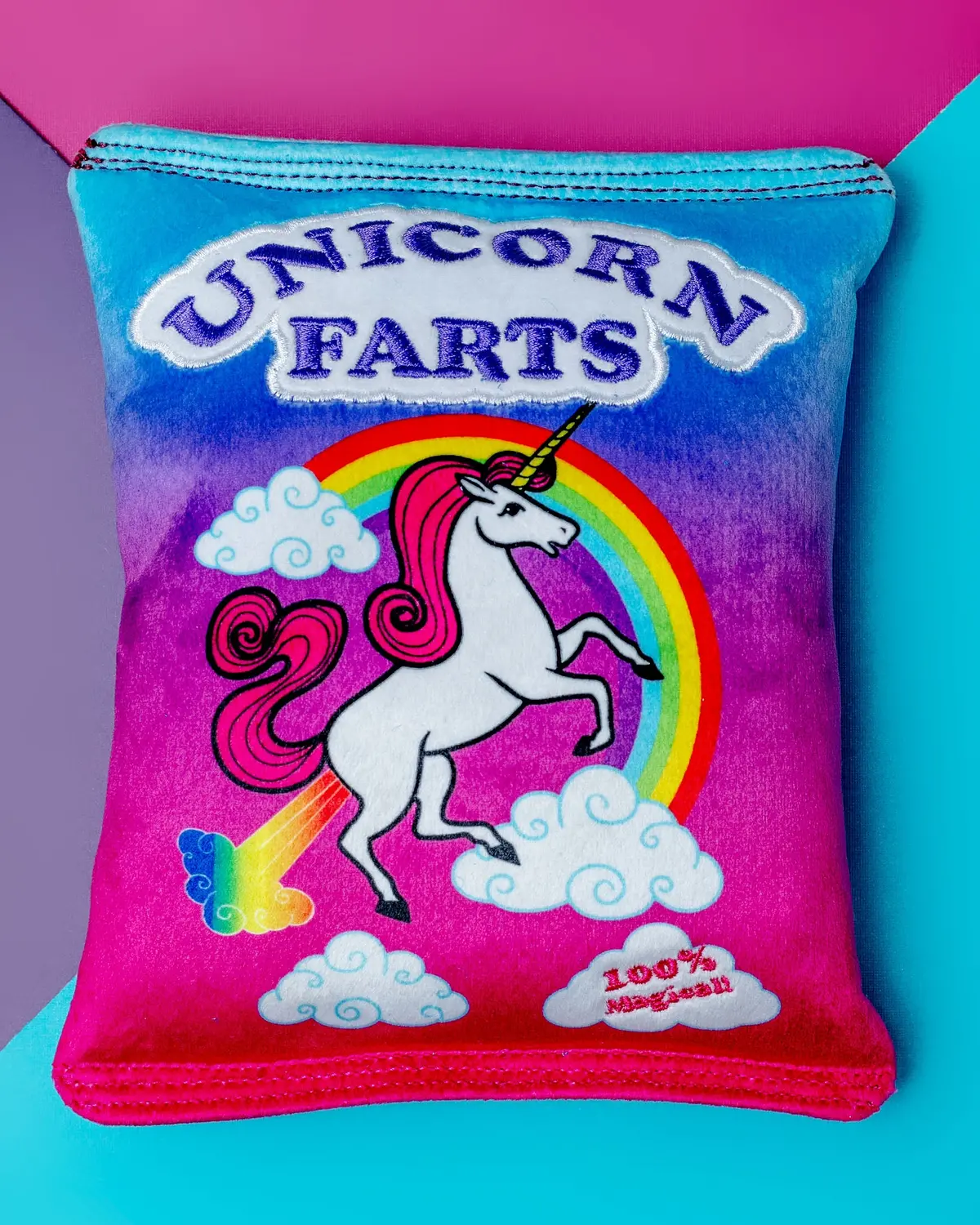Unicorn Farts Dog Crinkle Plush Toy << Final Sale >> 1