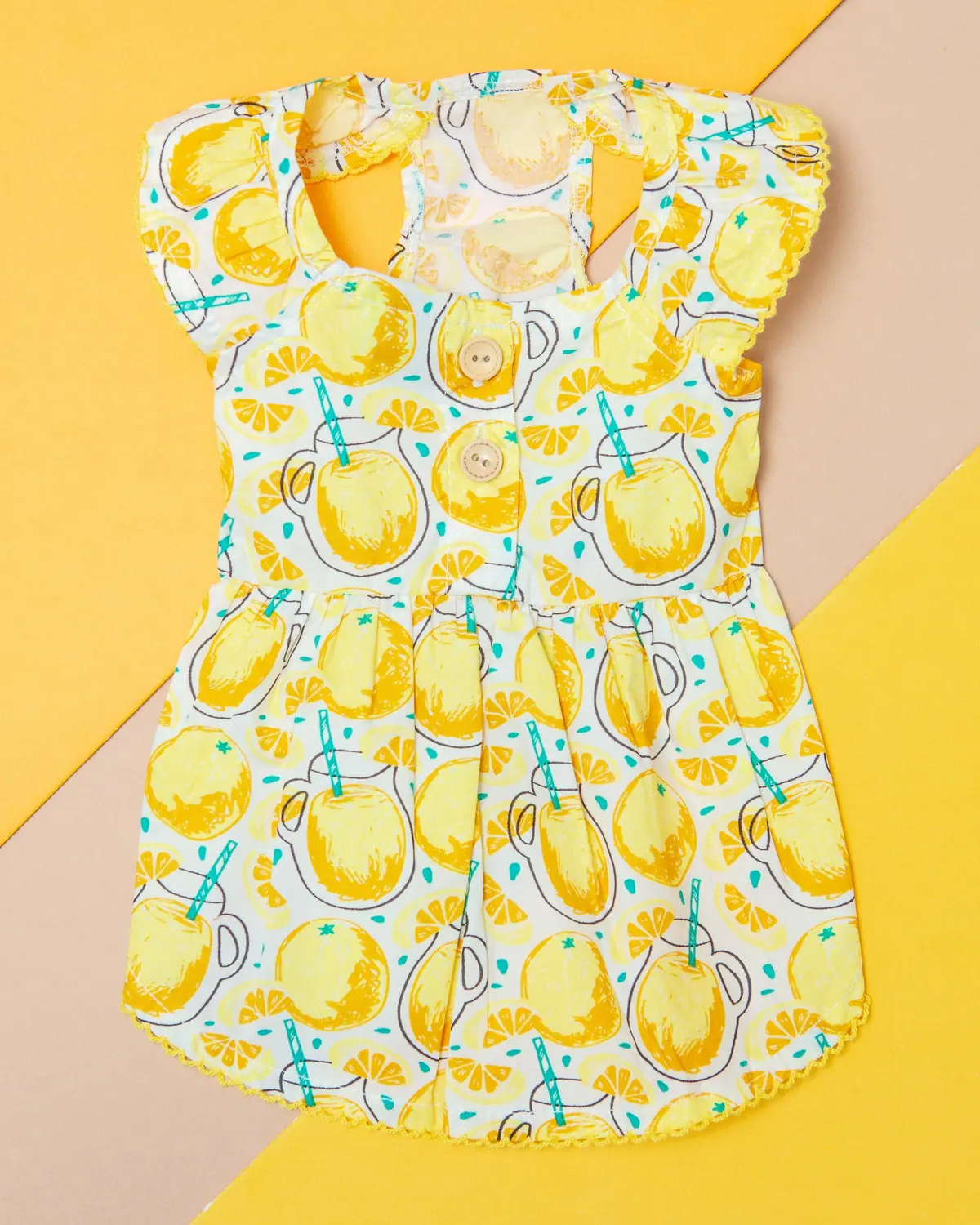 Sweet Lemonade Dress For Dogs << Final Sale >> 1