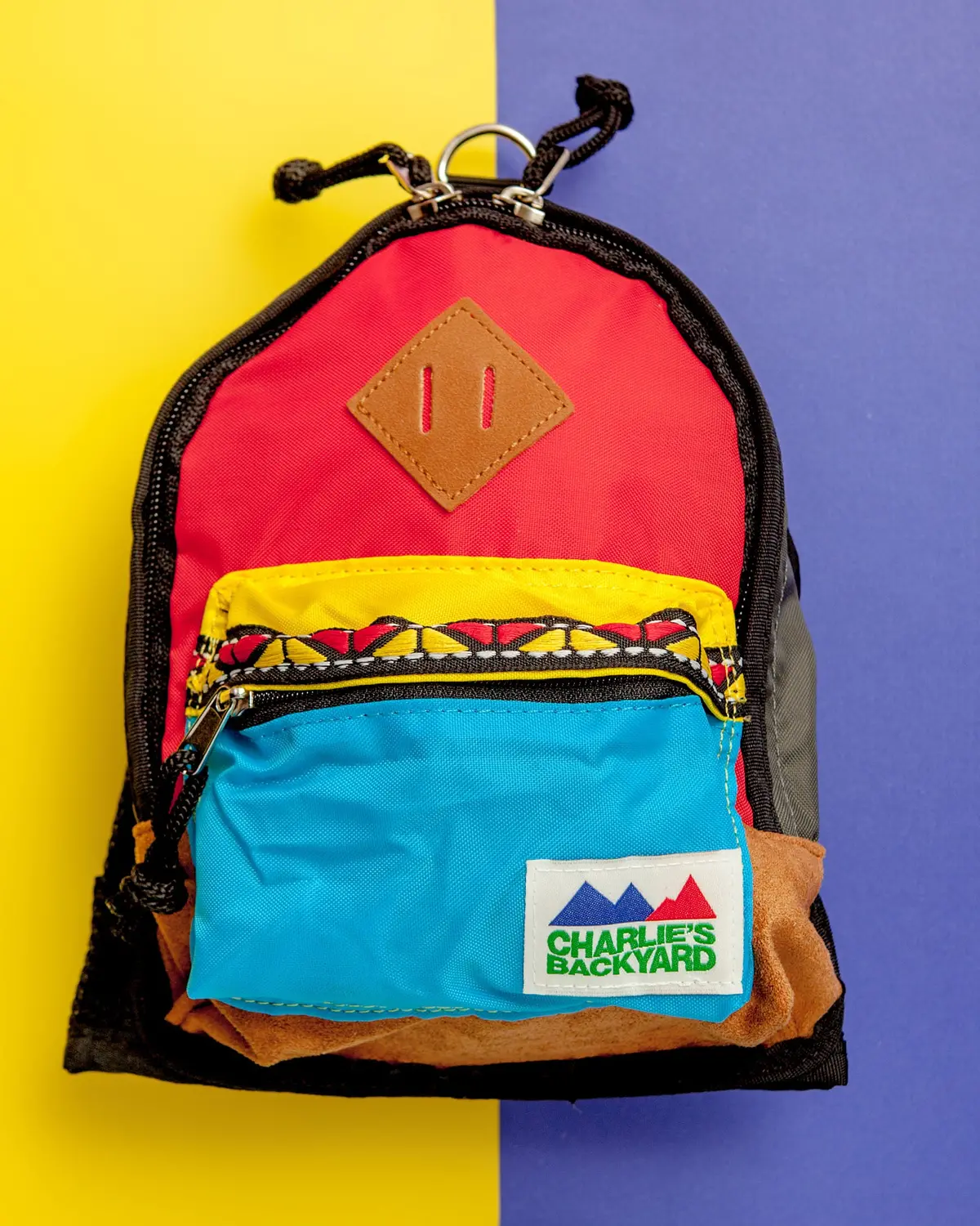 Charlie's Bag Backpack In Red 1