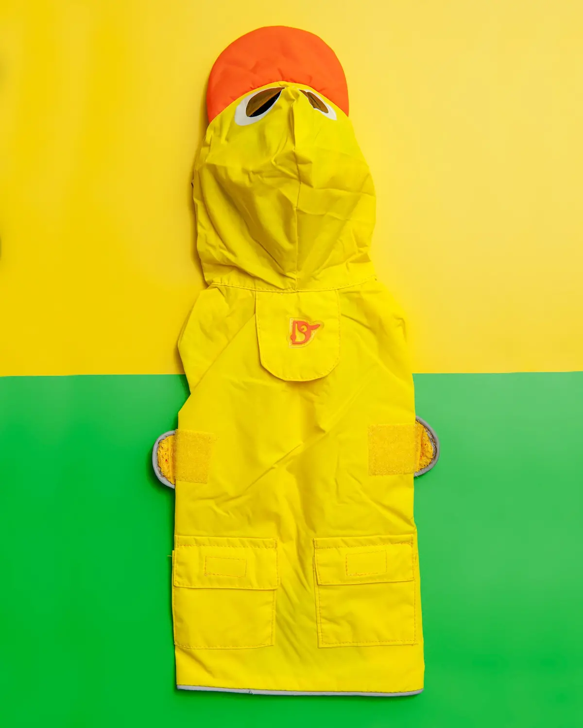 Duck Raincoat In Yellow 1