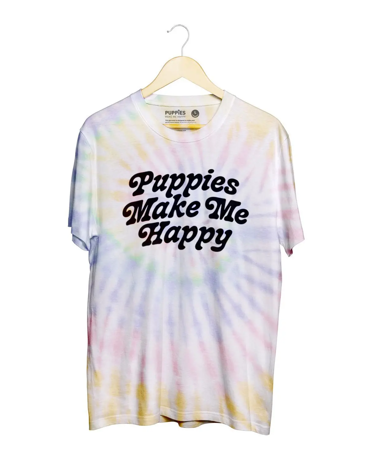 Puppies Are Far Out Tie-Dye Unisex Tee (Final Sale) 1