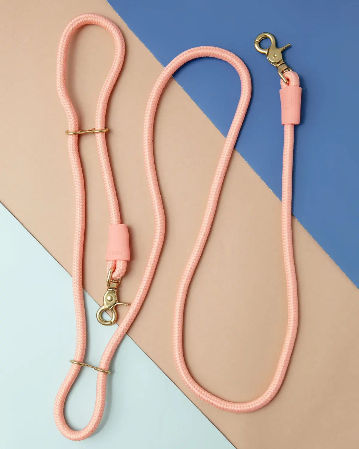 Infinity Dog Leash In Peach 1