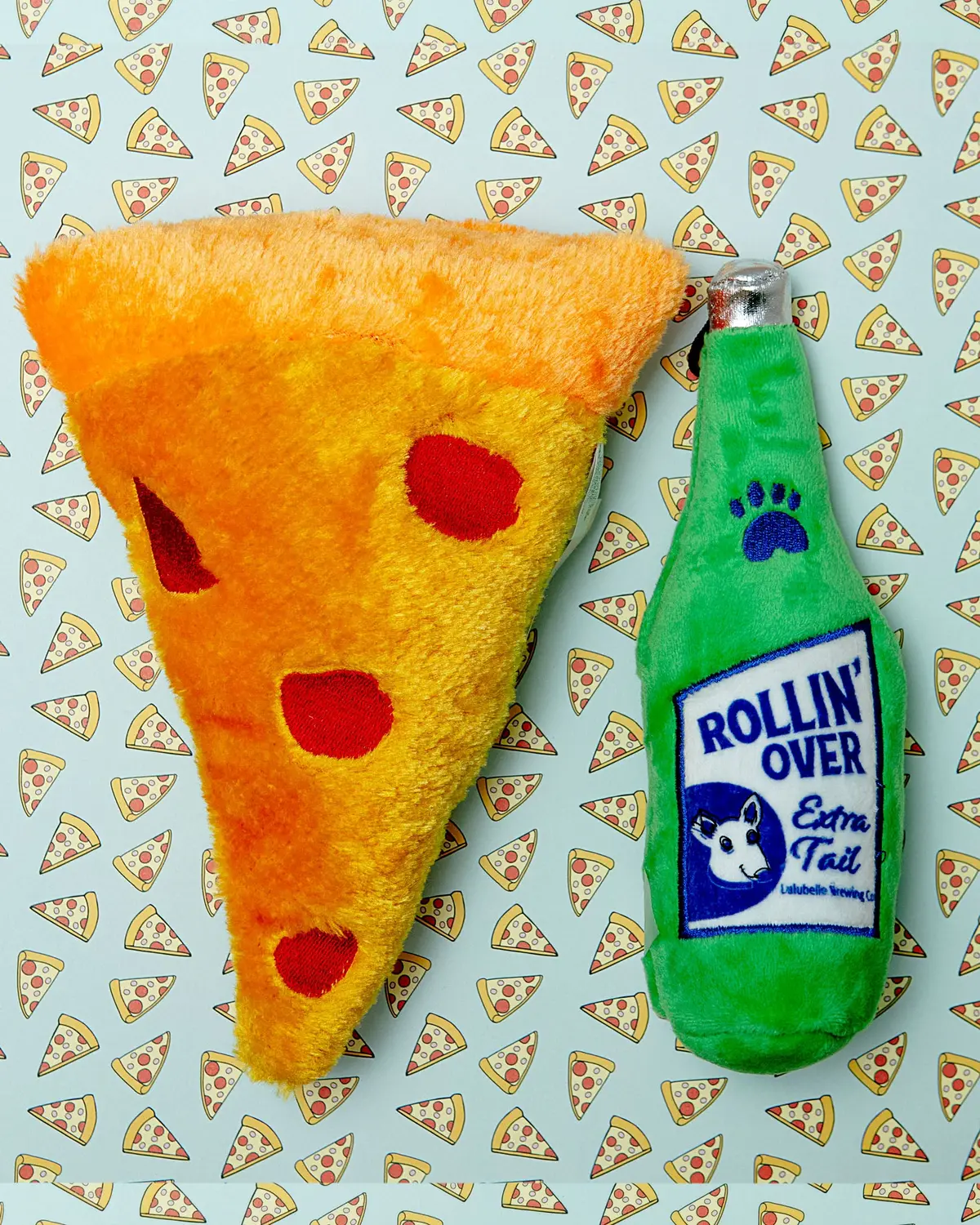 Pizza Party! Dog Toy Bundle 1