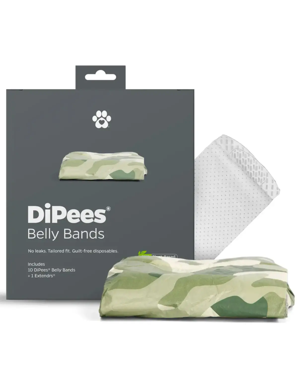 Dipees™ + Odor Control Disposable Belly Bands 1
