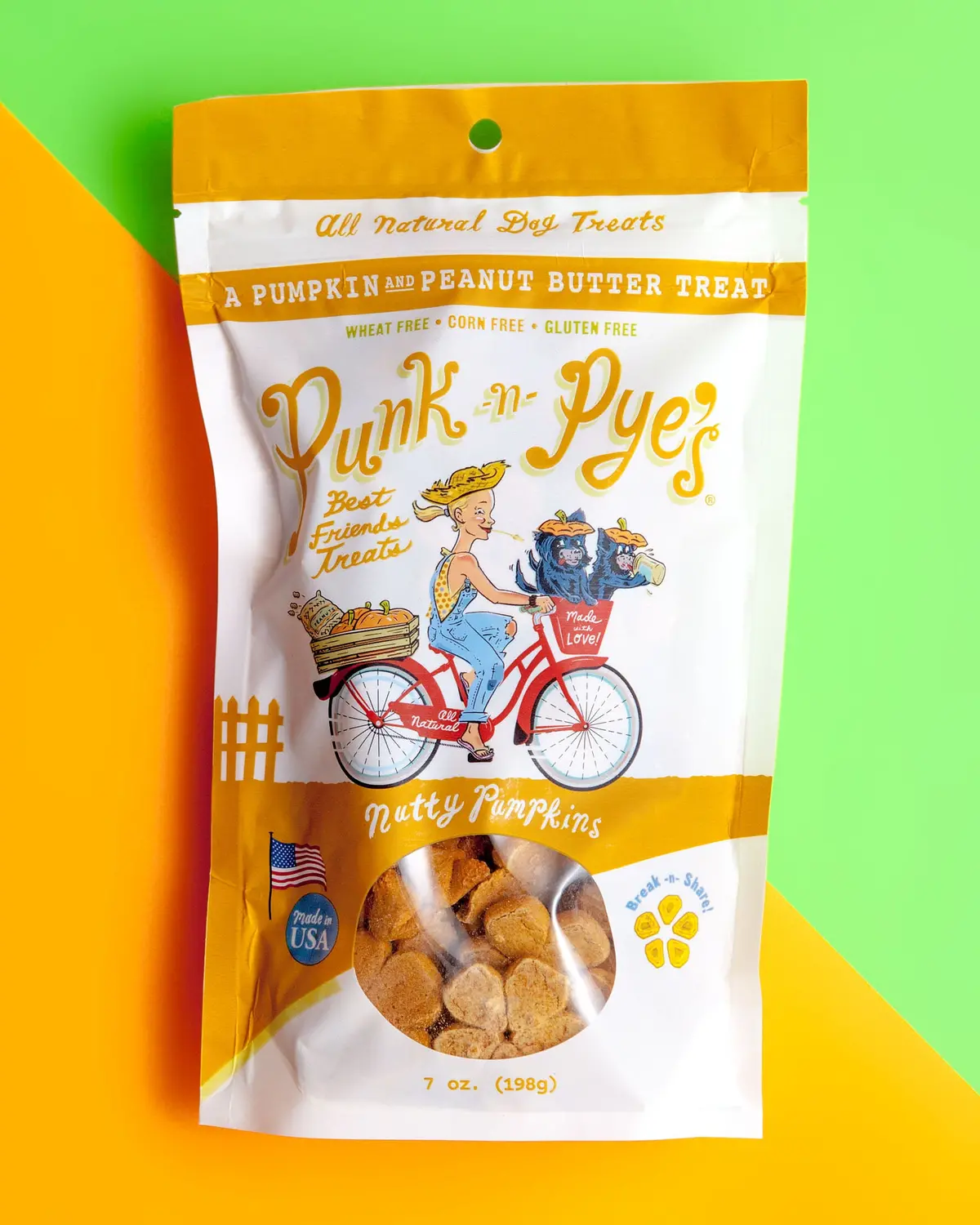 Nutty Pumpkin Dog Treats 1