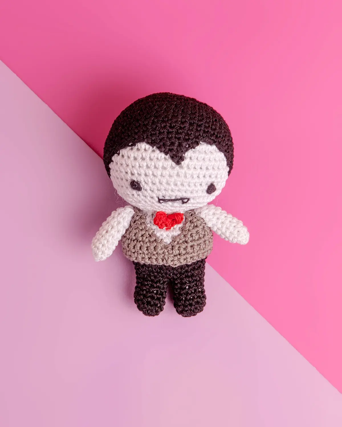 Dracula Organic Knit Dog Toy 1