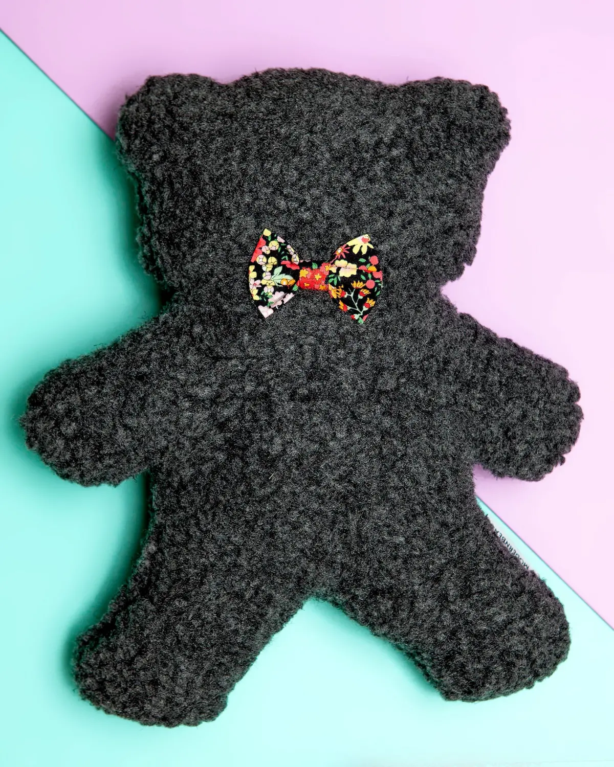 Lavender Bedtime Bear Plush Dog Toy (Made In The Usa) 1