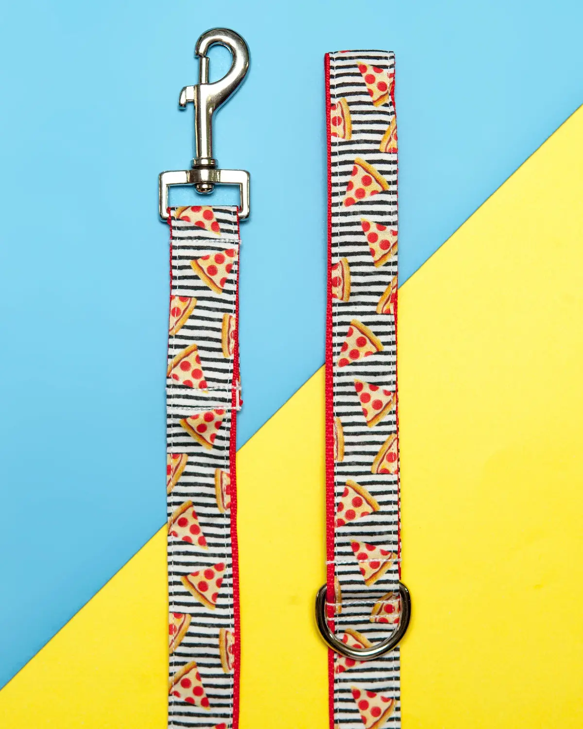 Pizza Print Print Dog Leash 1