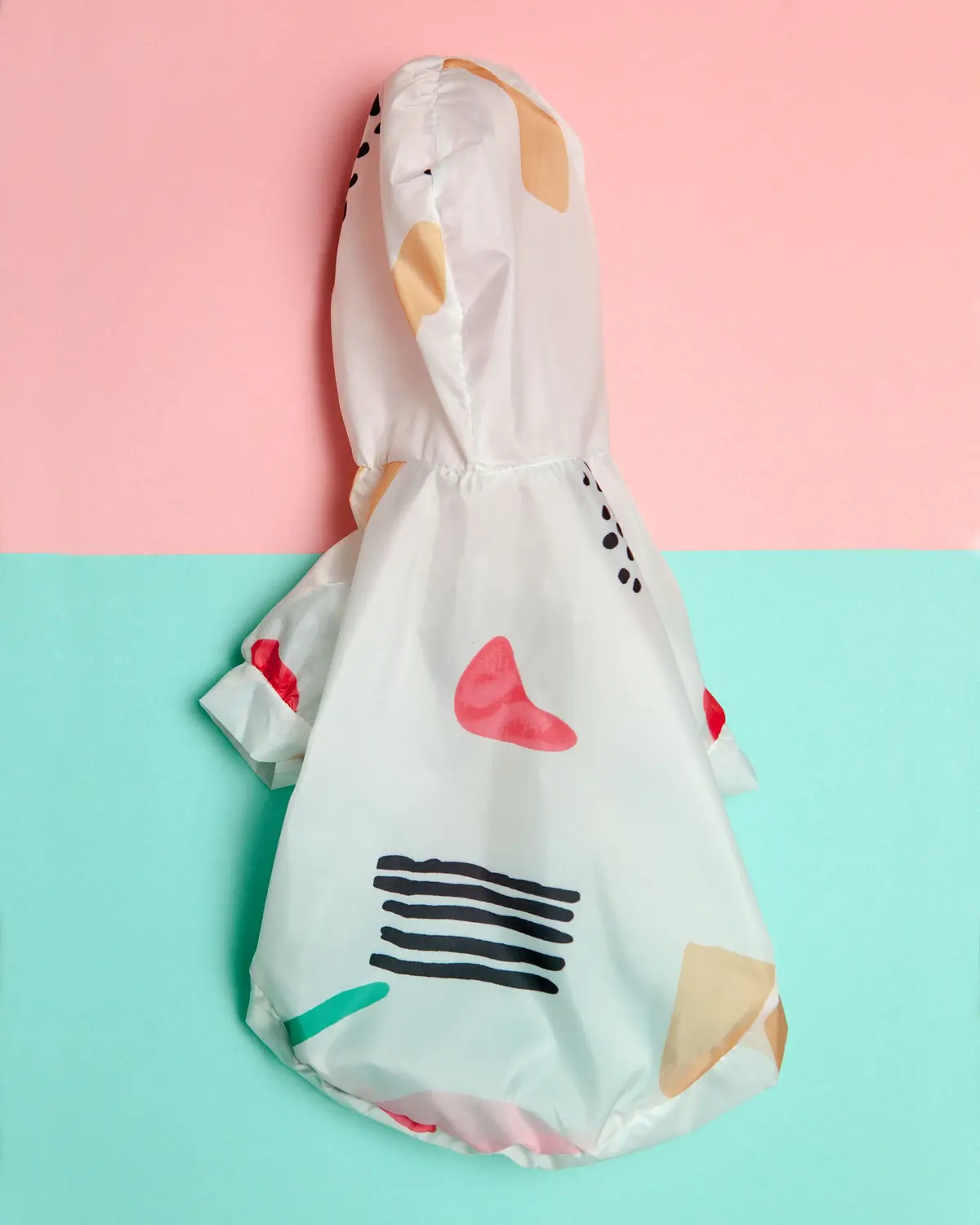 Whisper-Thin Dog Windbreaker In Plant Me Up 1