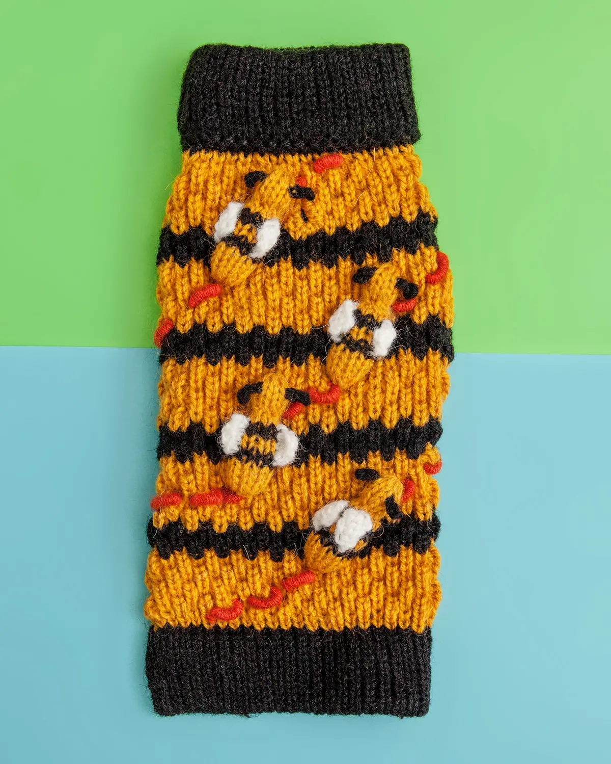 Buzz Off! Bumble Bee Hive Hand-Knit Sweater (Final Sale) 1