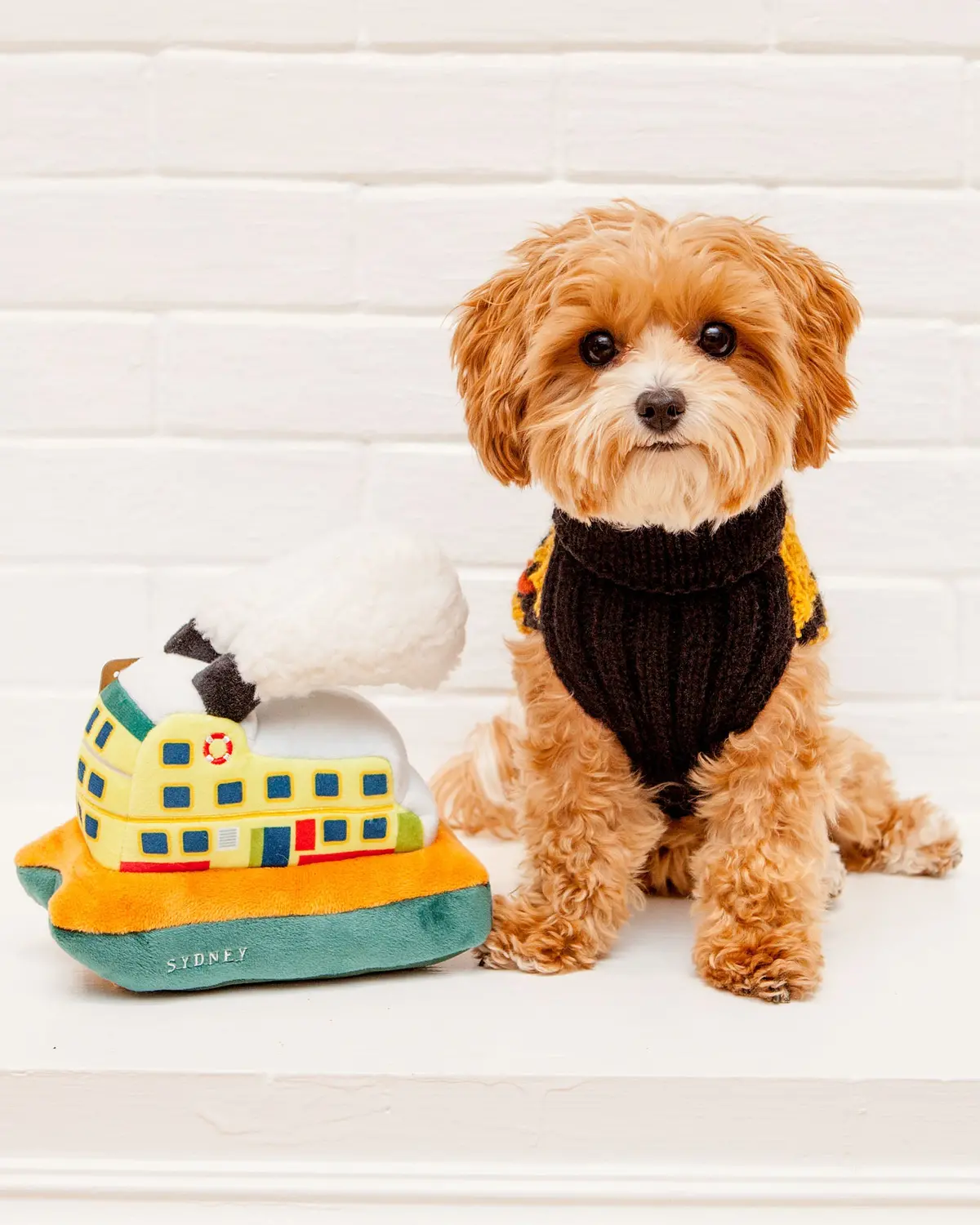 Sydney Ferry Plush Dog Toy 1
