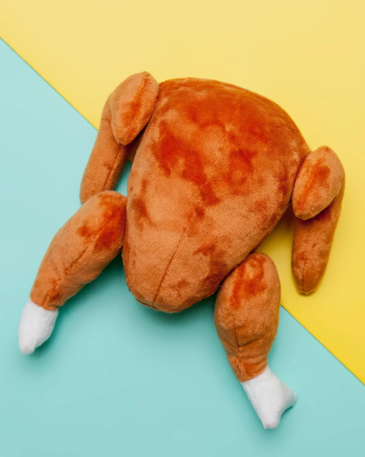 Plush Squeaky Turkey Dog Toy 1