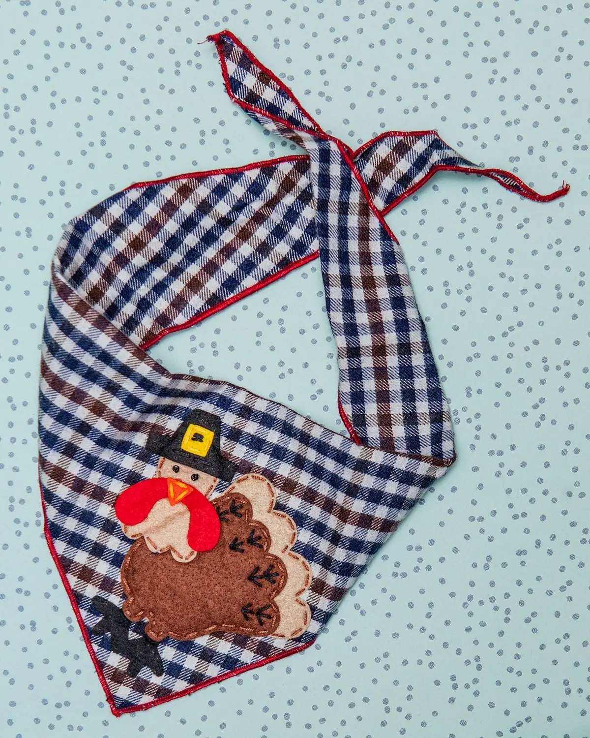 Yappy Turkey Day Thanksgiving Bandana 1