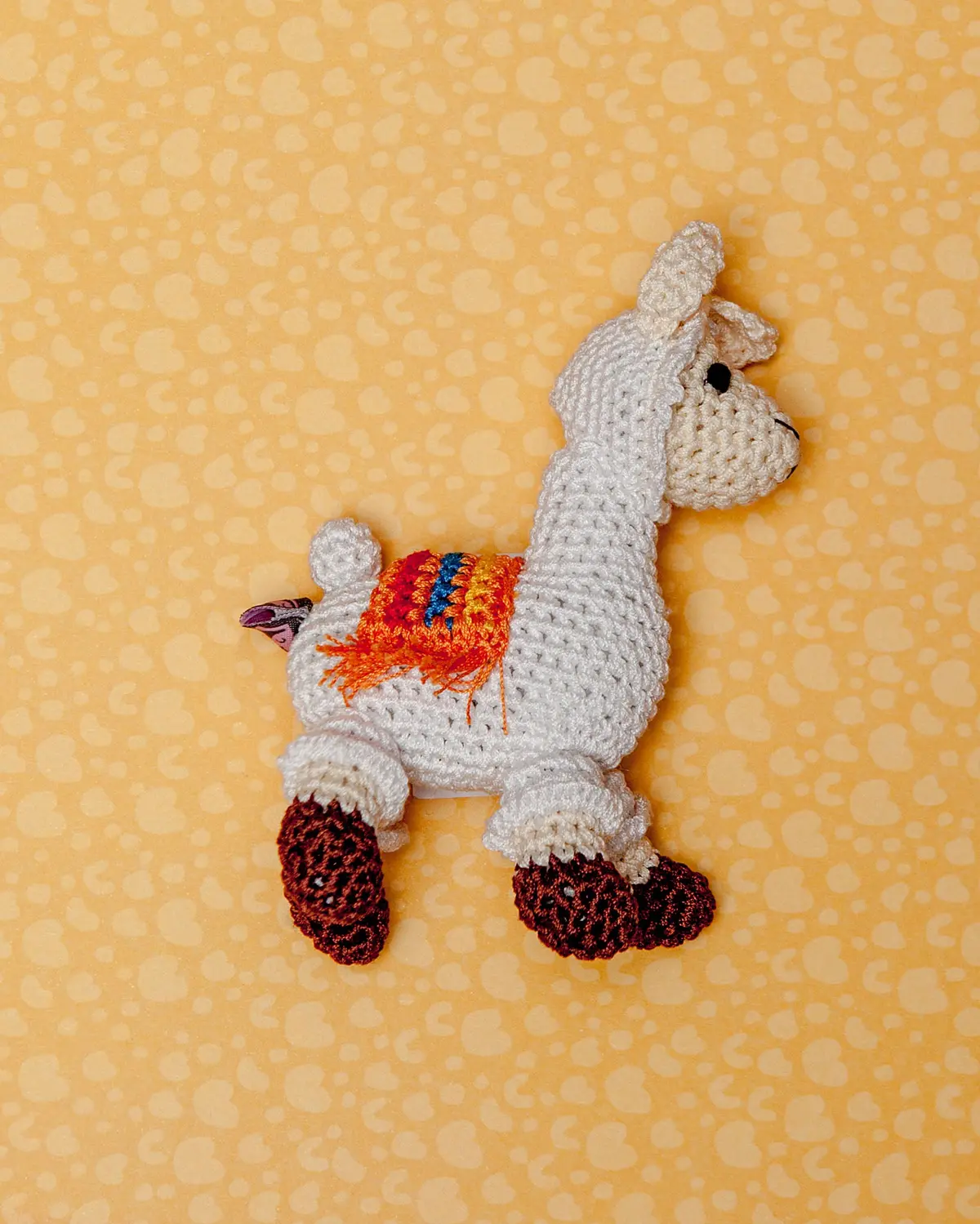 Mama Llama Organic Knit Dog Toy 1