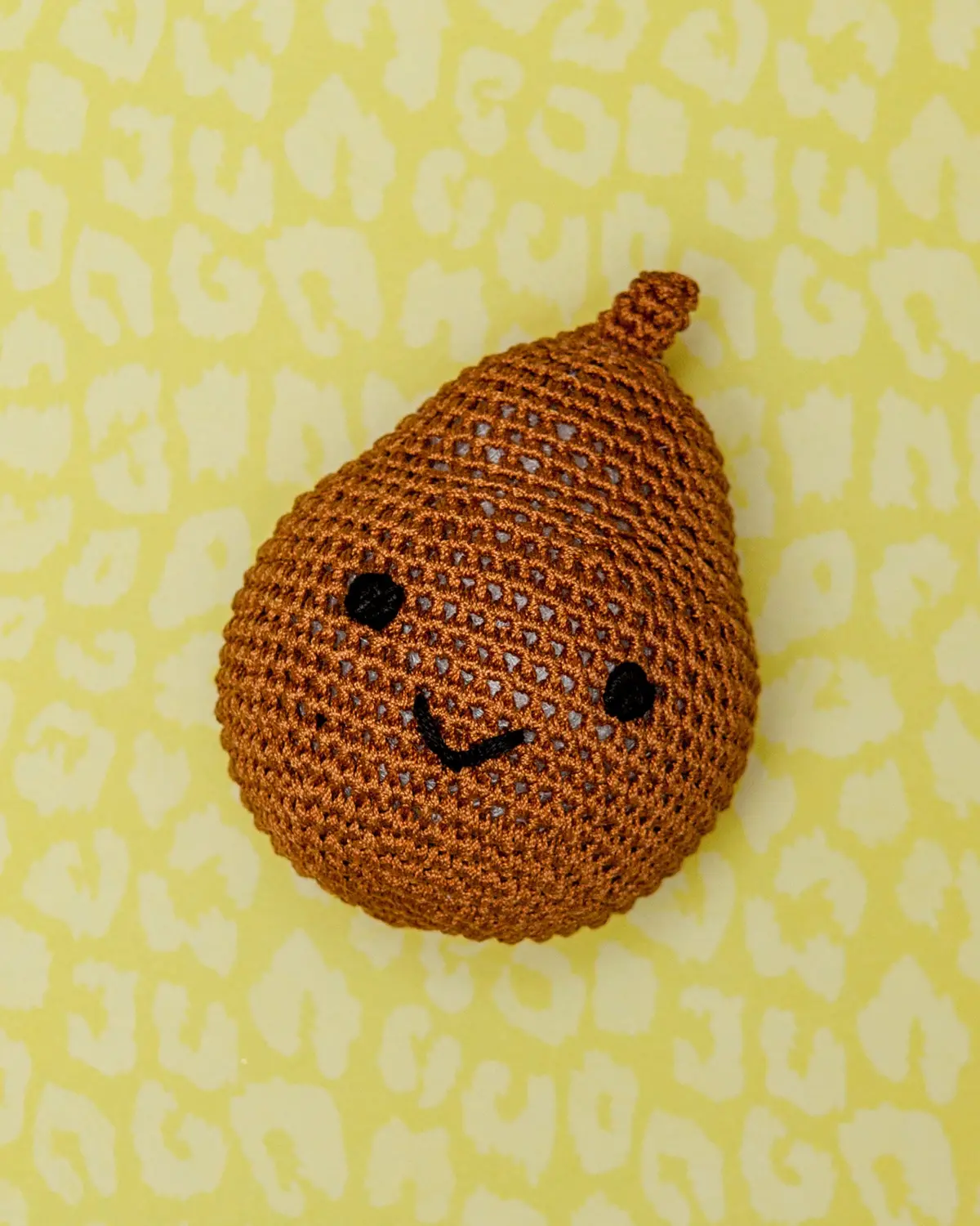 Doodie The Poo Organic Knit Dog Toy (Final Sale) 1