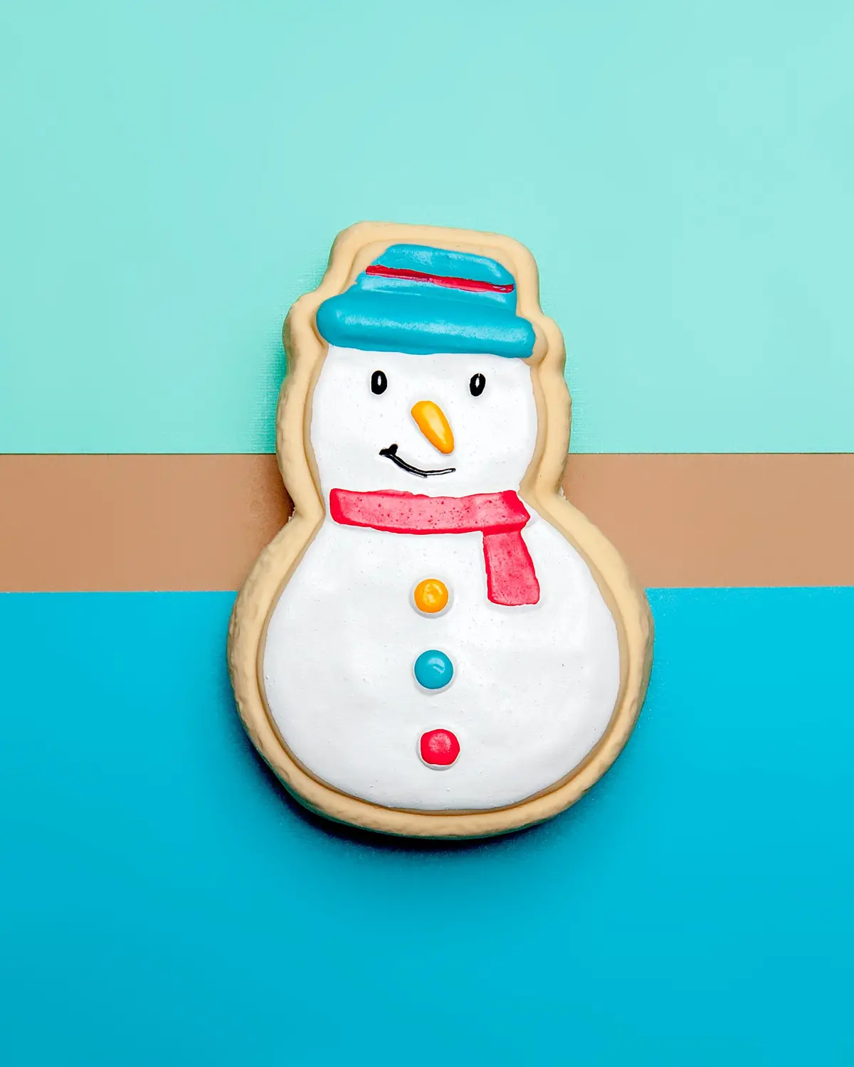 Winter Snowman Latex Squeaky Dog Toy 1