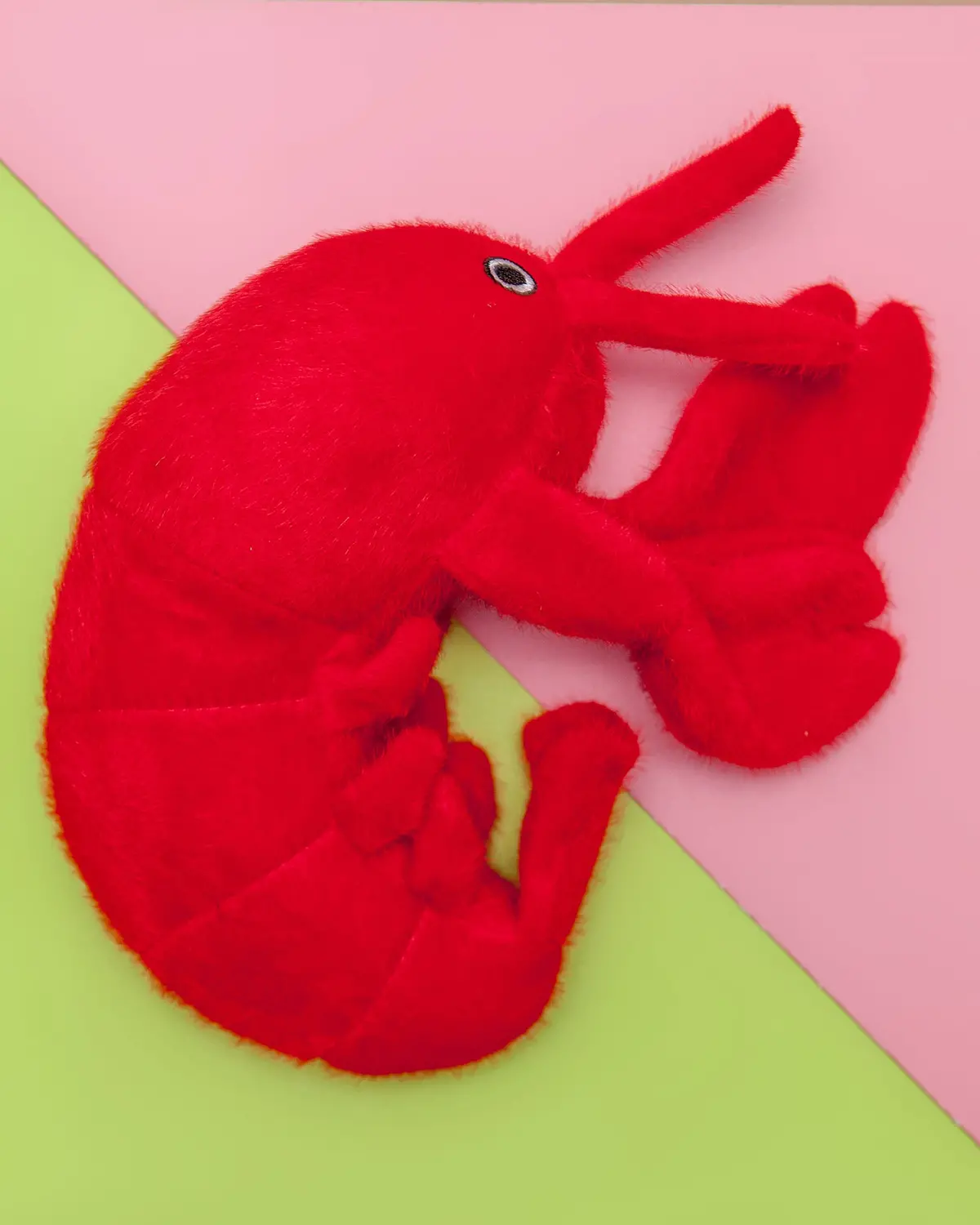 Fuzzy Sea Plush Lobster Dog Toy 1