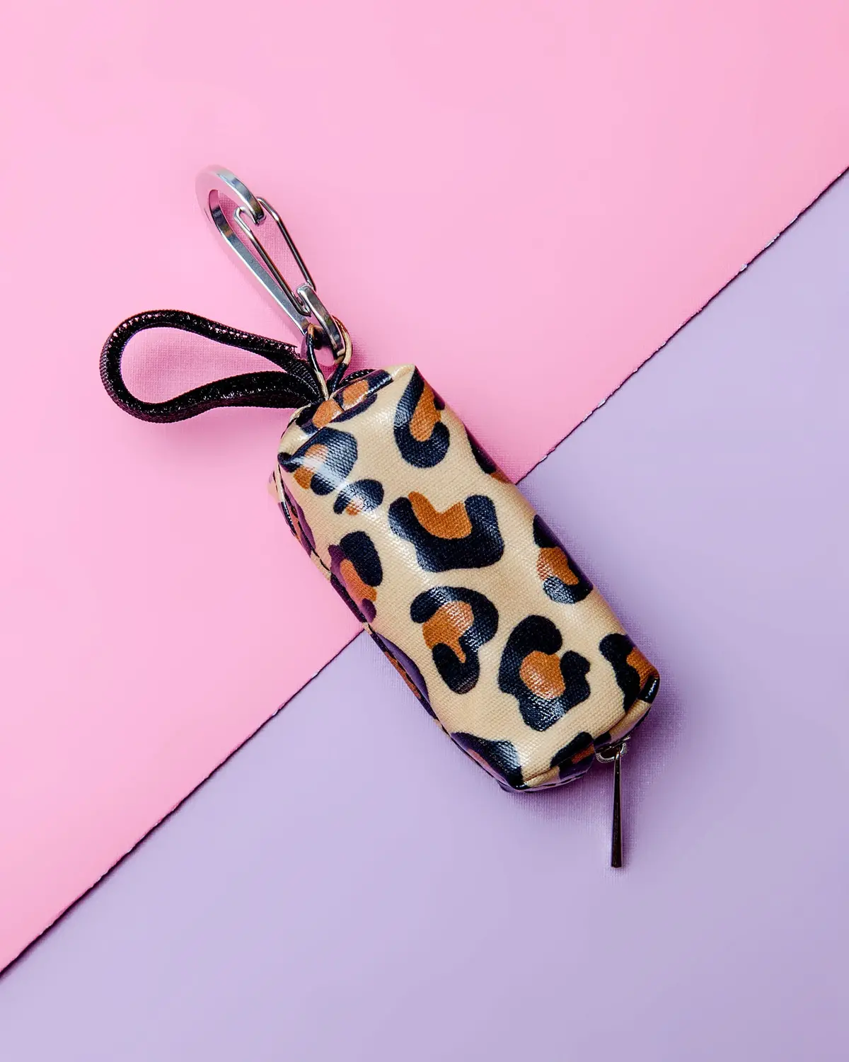 Leopard Print Dog Waste Bag Dispenser 1
