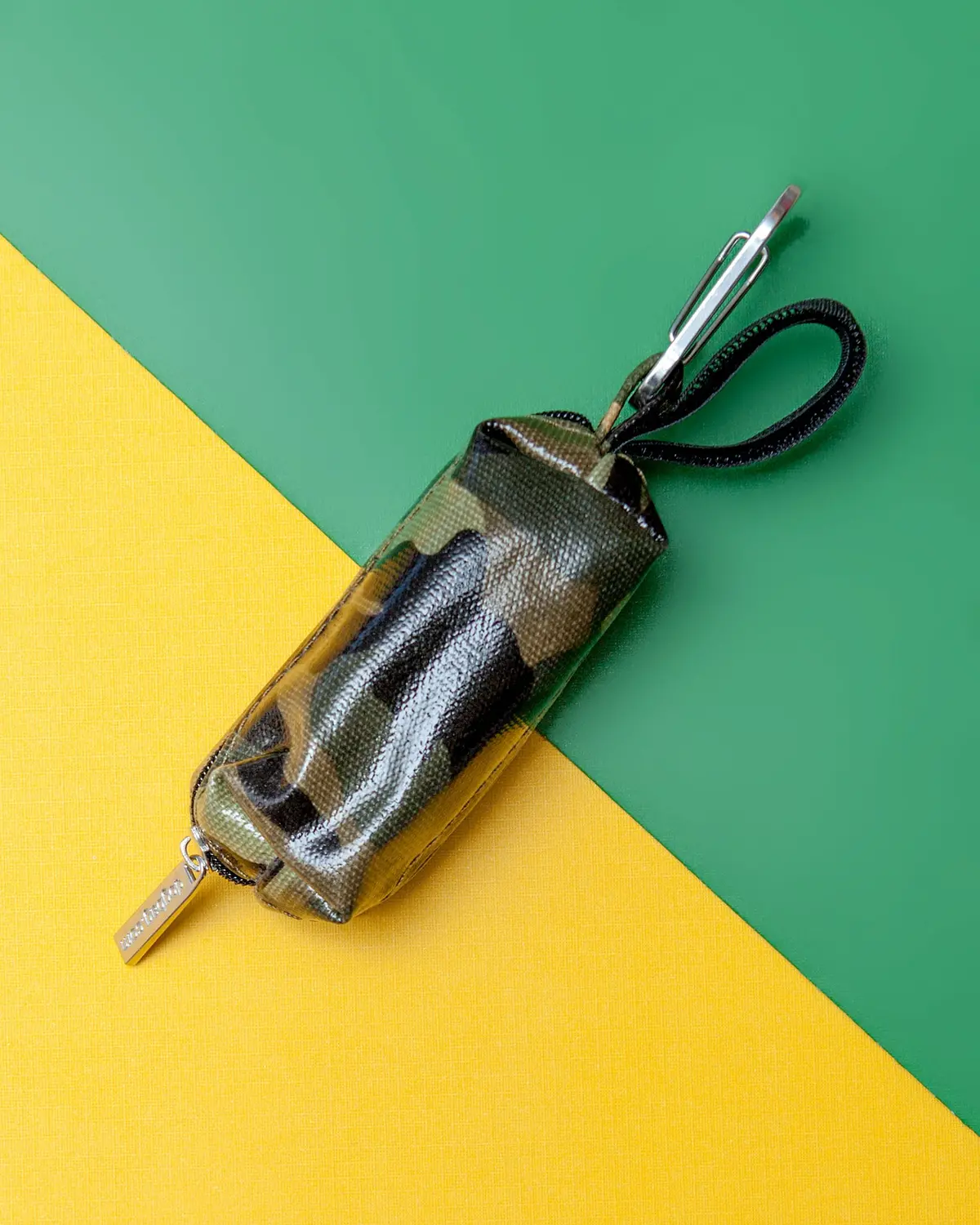 Modern Camo Print Dog Waste Bag Dispenser 1
