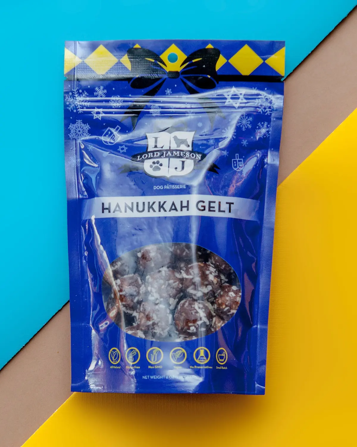 Hanukkah Gelt Dog Treats 1