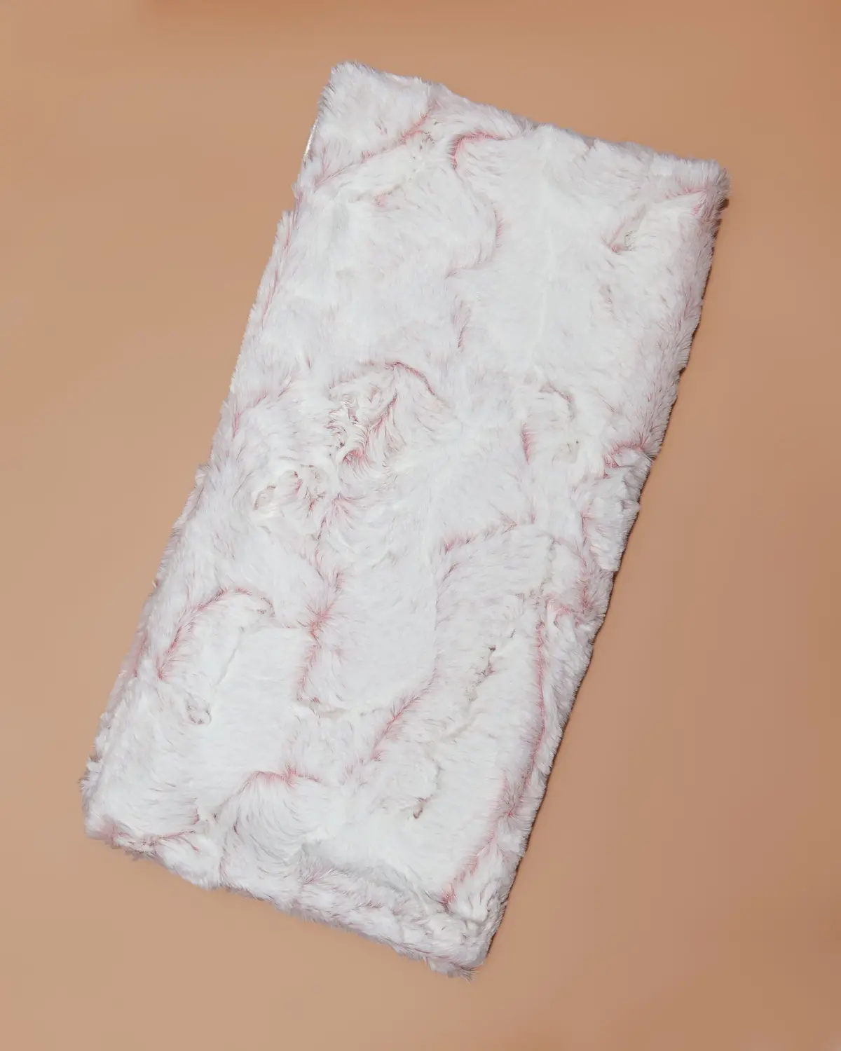 Frosted Rosewater Plush Dog Blanket 1