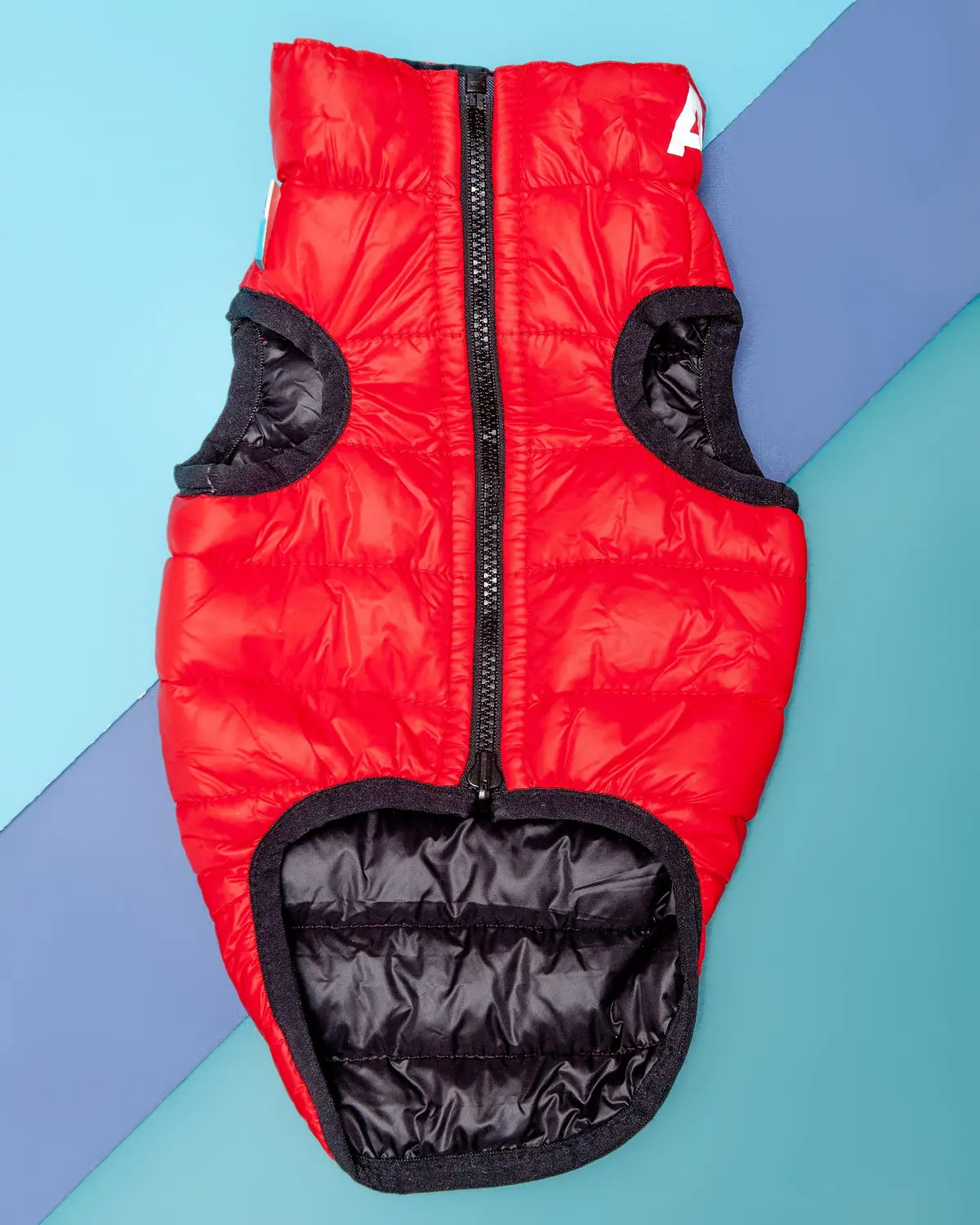 Reversible Puffer Airyvest In Red And Black << Clearance >> 1
