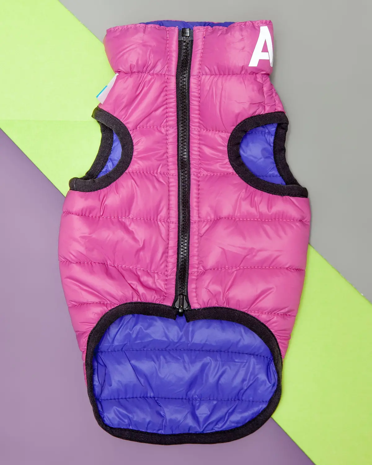 Reversible Puffer Airyvest In Pink And Purple << Clearance >> 1