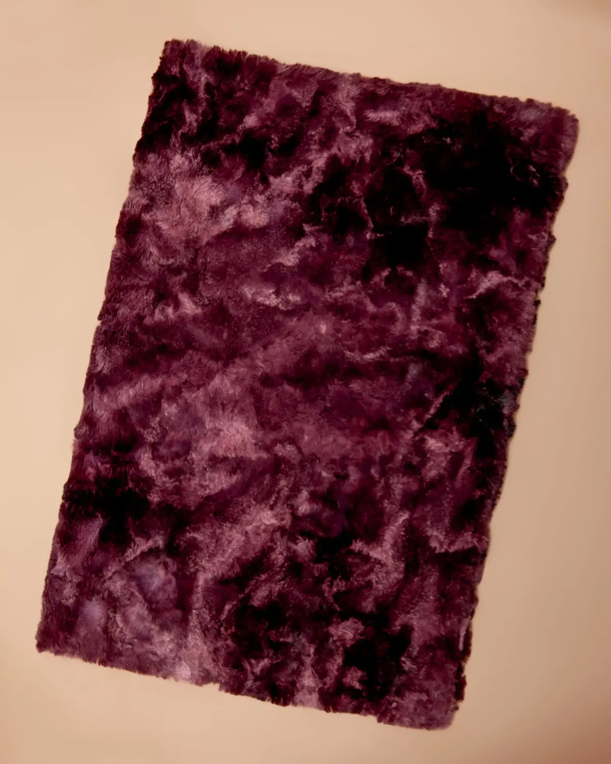 Faux Fur Dog Blanket In Thistle (Final Sale) 1