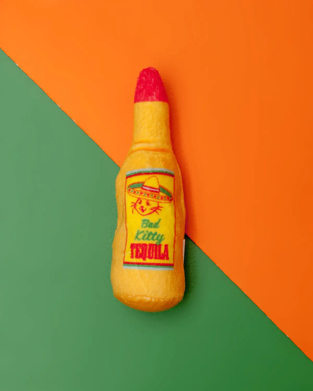 Bad Kitty Tequila Plush Cat Toy 1