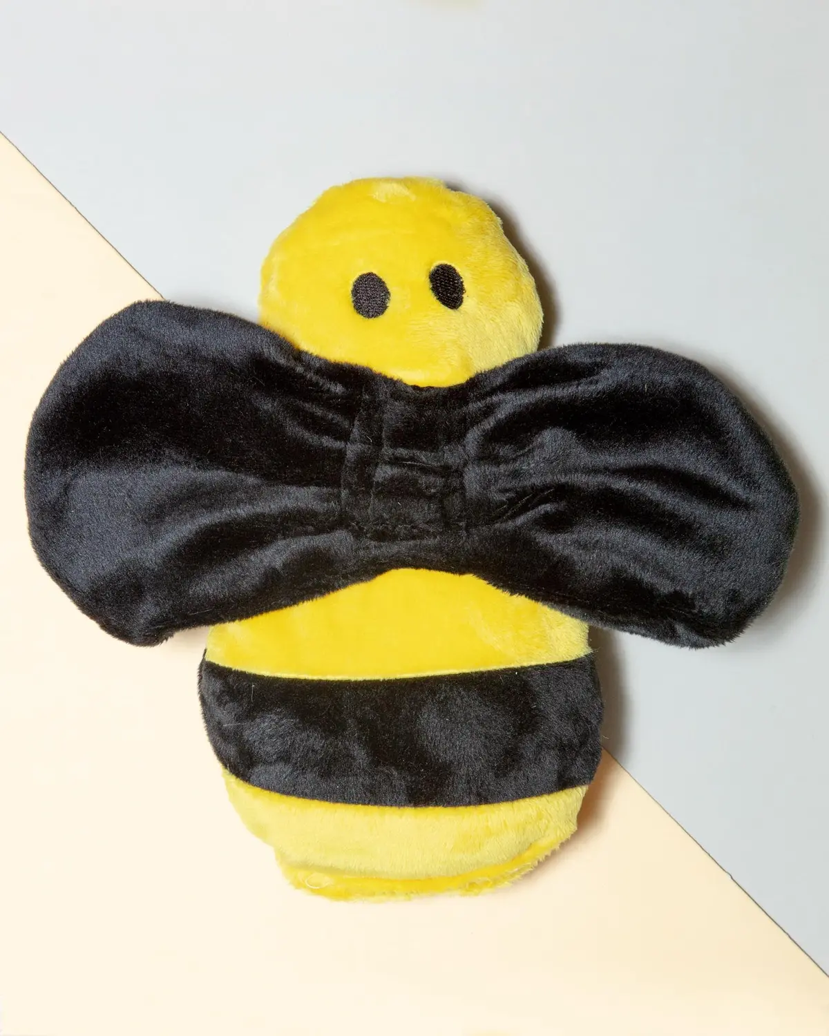 Bee Squeaky Plush + Crinkle Dog Toy (Made In The Usa) (Final Sale) 1