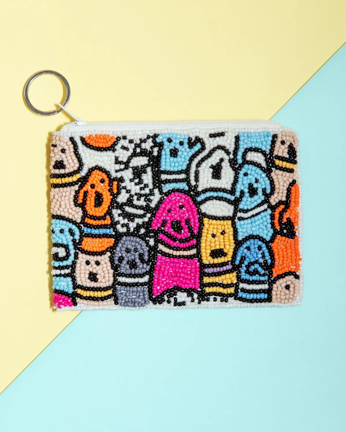 Dogs, Dogs, Dogs Beaded Coin Purse 1