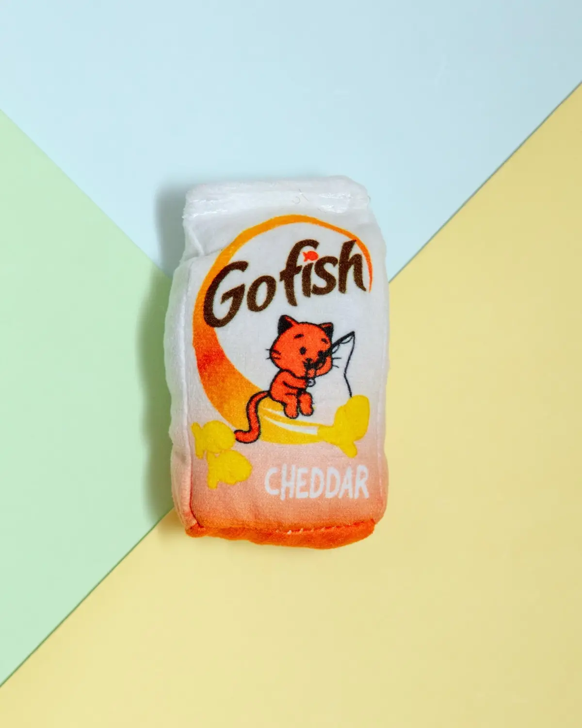 Gofish Cheddar Plush Catnip Toy 1