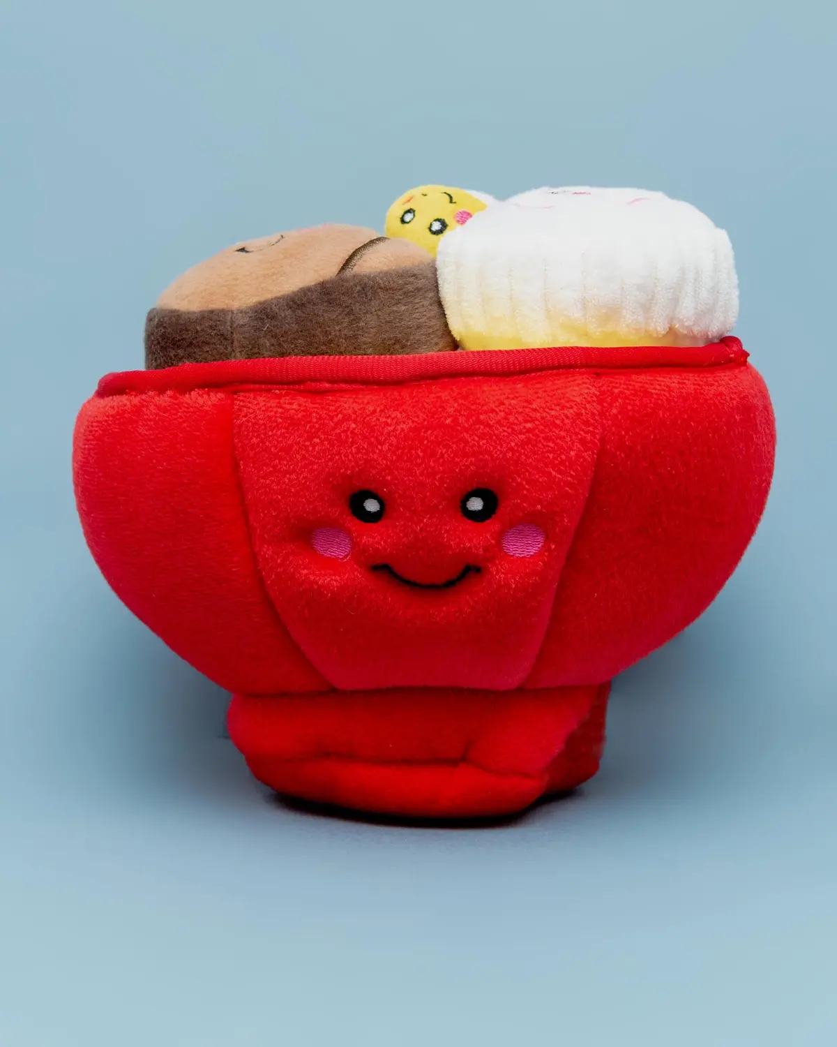 Ramen Bowl Burrow Dog Toy 1