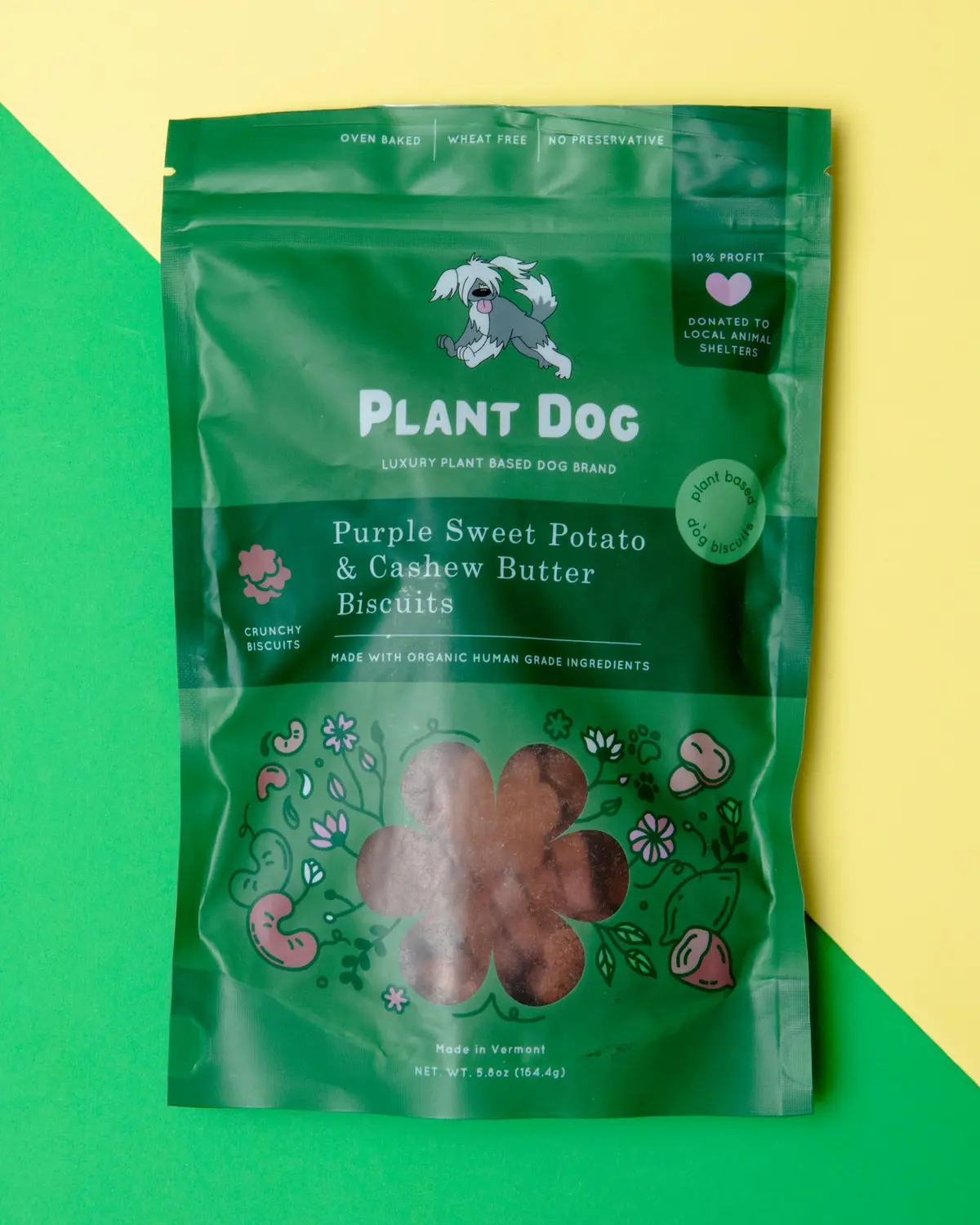 Purple Sweet Potato Dog Biscuit Treats 1