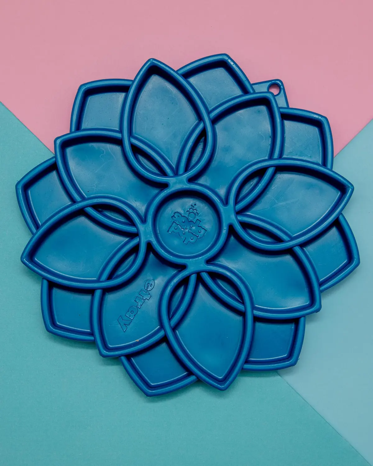 Mandala Flower Slow Feeder Bowl (Made In The Usa) Final Sale 1