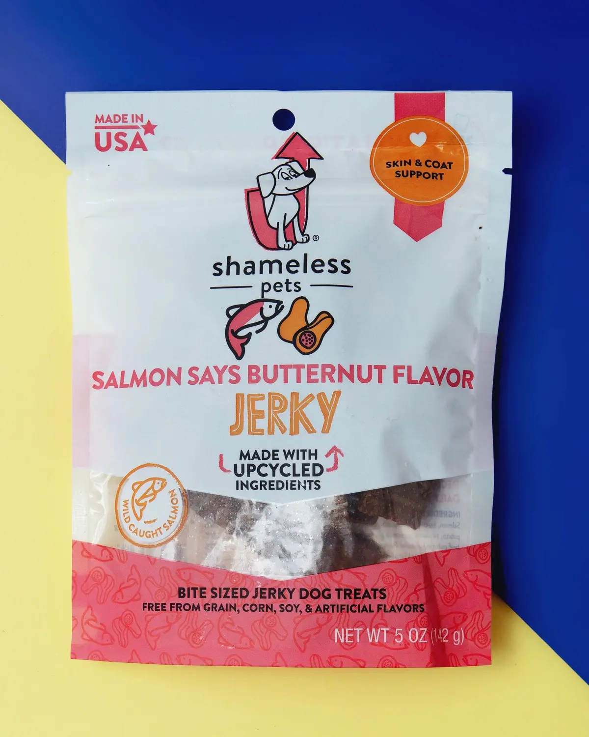 Salmon Says Butternut Jerky Dog Treats 1