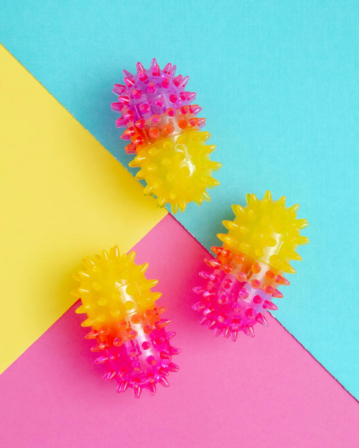 Pill Spiker Rubber Squeaky Dog Toy 1