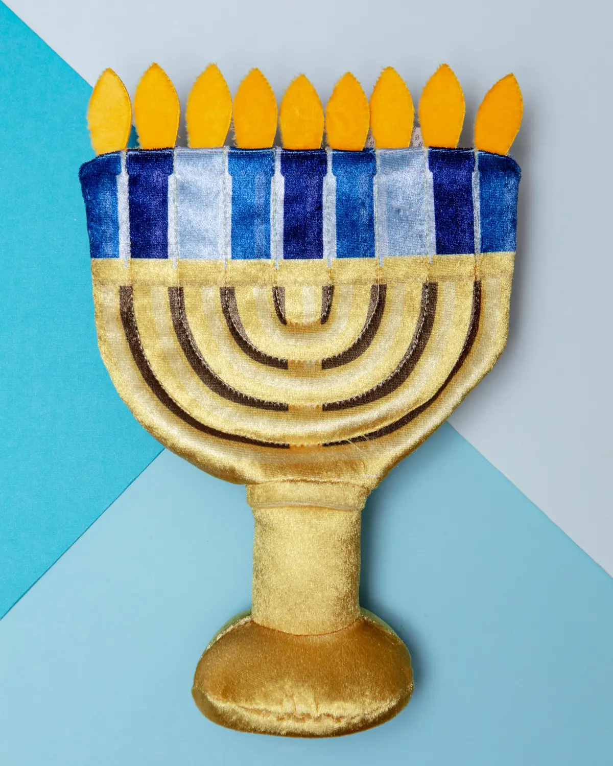 Paw-Nukkah Menorah Squeaky Crinkle Dog Toy 1