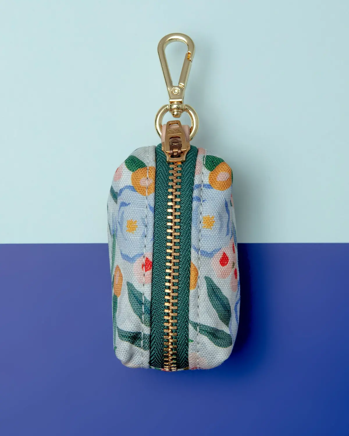 Gathered Print Floral Dog Leash Bag (Made In The Usa) << Final Sale >> 1